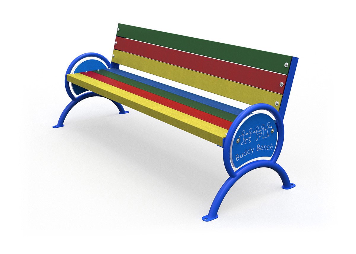 Buddy Bench - Park Style Composite